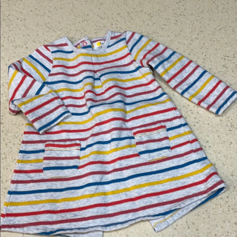 Baby Boden 6-12 months sweatshirt dress